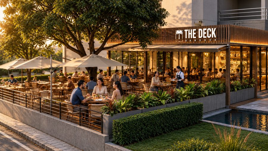 The Deck K Village render
