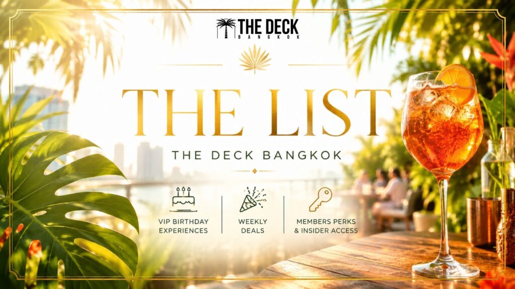 The List The List, Deck Bkk membership